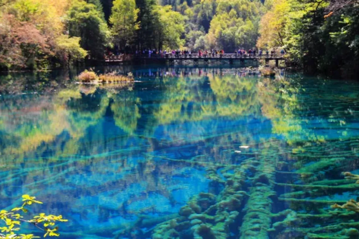 Full day of in-depth Jiuzhaigou touring (overnight: Jiuzhaigou)