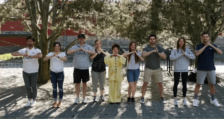 Join the locals for morning exercise at the Temple of Heaven