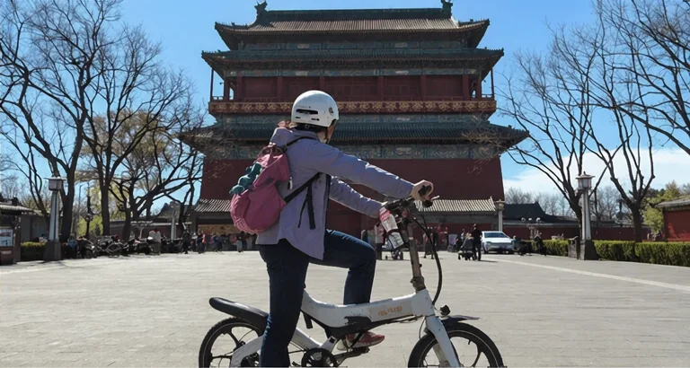 Feel the capital's grand layout by e-bike (optional)