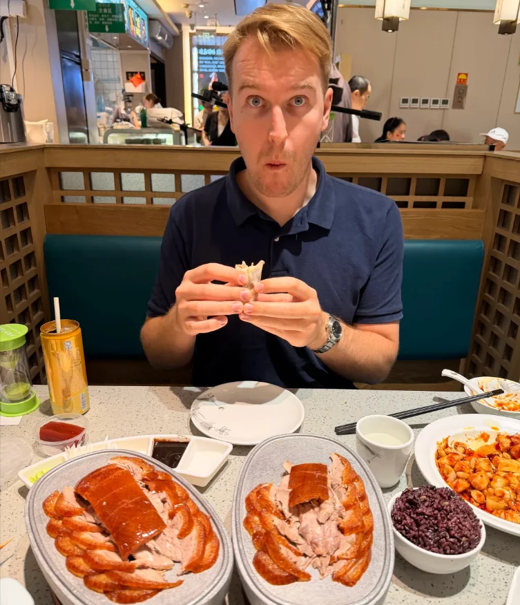 Taste Beijing's signature dish, a favourite with international visitors