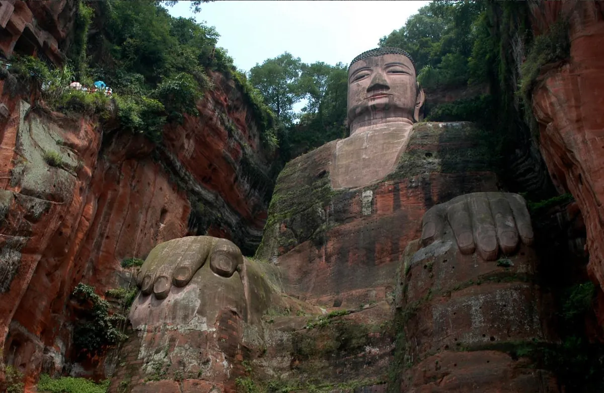 Mountain and Buddha as one — a millennium of watchful compassion