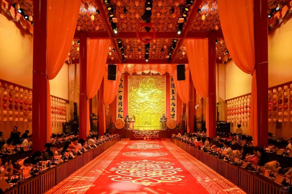 Attend an ancient imperial court banquet