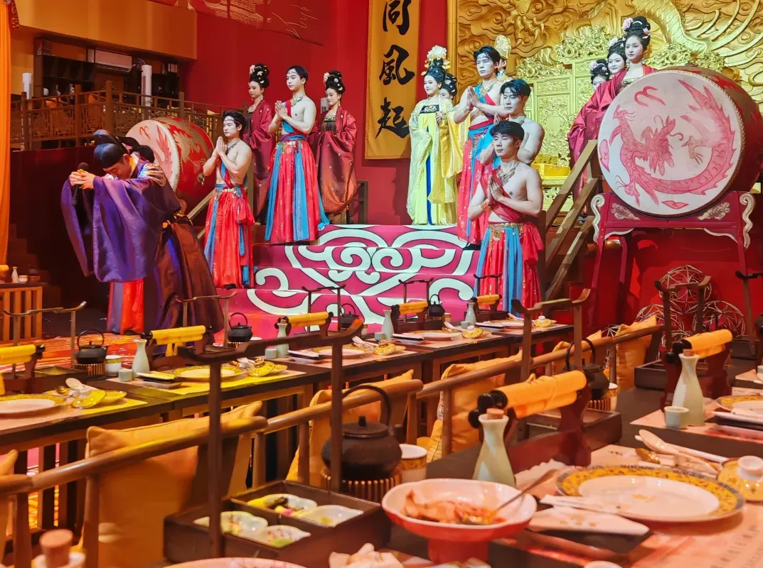 Attend an ancient imperial court banquet