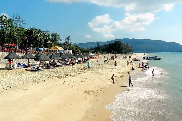 Free time on a private beach