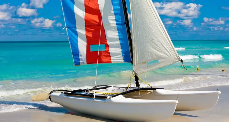 Set sail and enjoy the water sports