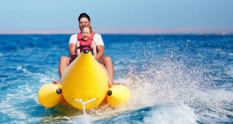 Set sail and enjoy the water sports