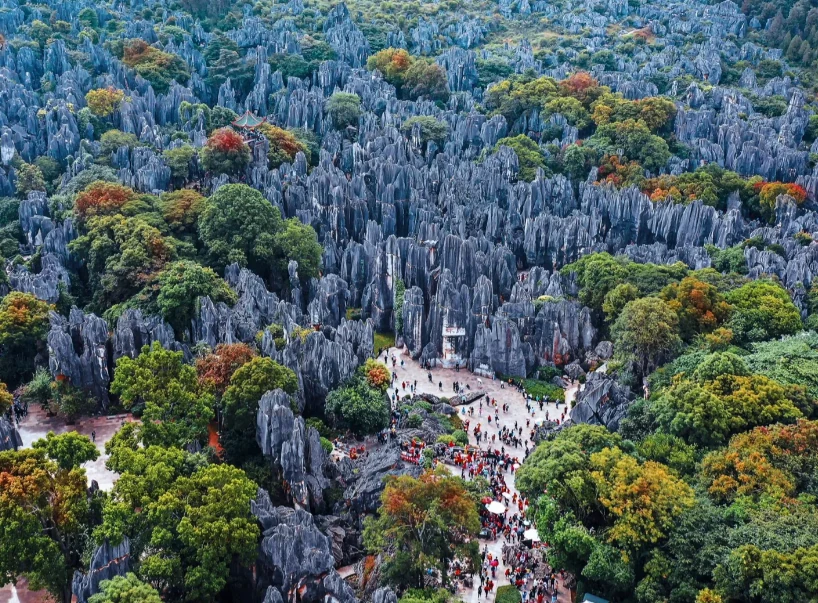 Tick off the Stone Forest, a world-class natural wonder