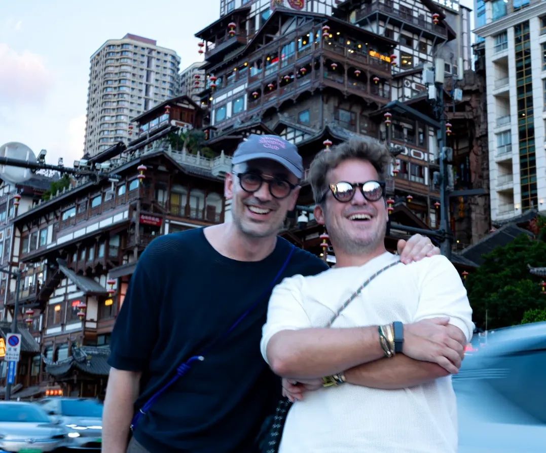 A magical city walk with friends