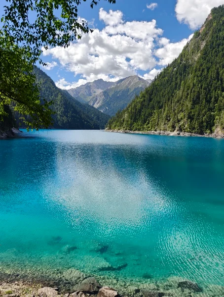 Jiuzhaigou · into an earthly paradise