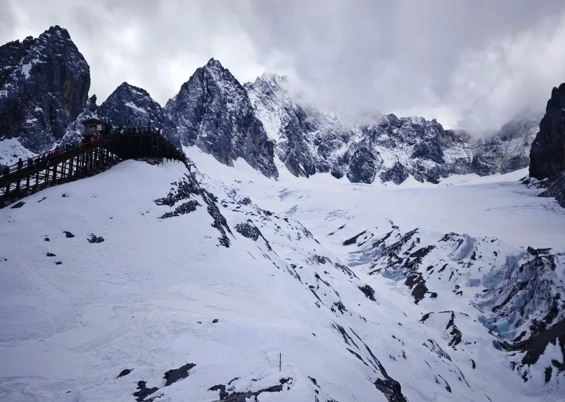 Jade Dragon Snow Mountain · Glacier Park and Blue Moon Valley