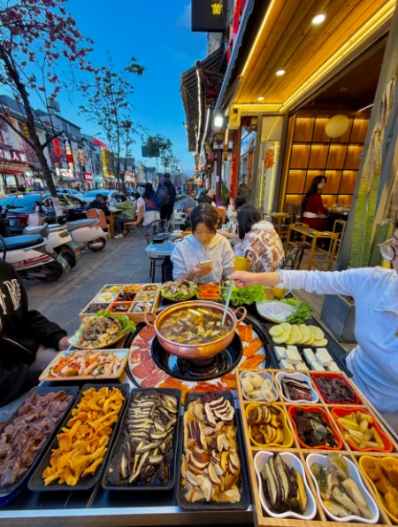 Taste Yunnan's wild mushroom hotpot