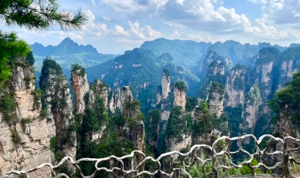 Zhangjiajie's world-class sandstone peak forest